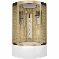 Душевая кабина Niagara Luxe NG-7790G 90x90 с гидромассажем — фото 1, Душевые кабины