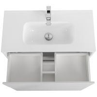 Тумба под раковину BelBagno Kraft 39 80 KRAFT39-800/390-2C-PIA-BO Bianco Opaco — фото 5, Тумбы под раковину