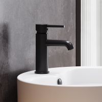 Товар: Смеситель для раковины Damixa Scandinavian Pure 360210300 Черный матовый - фото 2 Смеситель для раковины Damixa Scandinavian Pure 360210300 Черный матовый — фото 2, Смесители