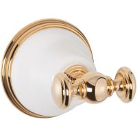 Двойной крючок TW Harmony TWHA016bi/oro Золото — фото 1, Крючки для полотенец