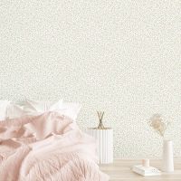 Обои Andrea Rossi Stromboli 54340-2 Винил на флизелине (1,06*10) Белый/Зеленый/Красный, Листья/Цветы — фото 2, Обои для стен