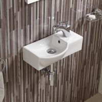 Раковина WeltWasser Aisbach 7940 GL-WT R 40 10000008687 Белая глянецевая — фото 2, Раковины