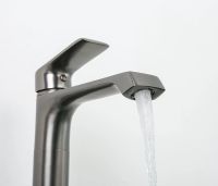 Смеситель для раковины Frap H71-9 F1071-29 Оружейная сталь — фото 4, Смесители для раковины