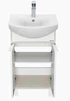 Тумба под раковину Aquaton Рико 50 1A212401RIB90 Белый Ясень фабрик — фото 3, Тумбы под раковину