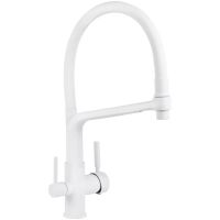 Товар: Смеситель для кухни Viko V-5604 Белый матовый - фото 2 Смеситель для кухни Viko V-5604 Белый матовый — фото 2, Смесители