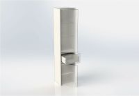 Шкаф пенал Aquanet Йорк 35 L 209143 подвесной Белый — фото 4, Мебель для ванной