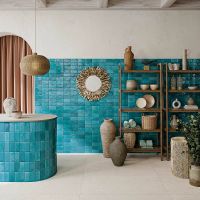 Товар: Керамическая плитка ABK Poetry Colors Turquoise PF60011532 настенная 7,5х15 см - фото 2 Керамическая плитка ABK Poetry Colors Turquoise PF60011532 настенная 7,5х15 см — фото 2, Керамическая плитка