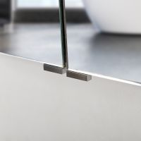 Зеркальный шкаф BelBagno 80 SPC-2A-DL-BL-800 с подсветкой Сатин — фото 5, Мебель для ванной