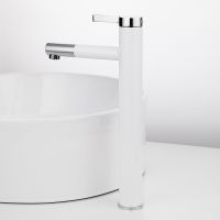 Смеситель для раковины Frap H52 F1052-15 Белый Хром — фото 8, Смесители