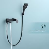 Товар: Смеситель для ванны Splenka S224.30.06 Черный матовый - фото 3 Смеситель для ванны Splenka S224.30.06 Черный матовый — фото 3, Смеситель для ванны