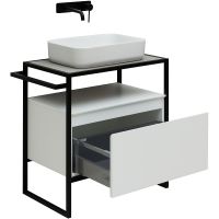 Товар: Тумба под раковину Allen Brau Priority 70 1.31001.WM Белая матовая - фото 8 Тумба под раковину Allen Brau Priority 70 1.31001.WM Белая матовая — фото 8, Мебель для ванной