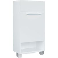 Тумба с раковиной 1MarKa Lira 40Н L У85921 Белая глянцевая — фото 1, Тумбы с раковиной