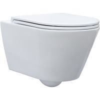 Унитаз Aquanet Lake W 316461 подвесной Белый без сиденья — фото 1, Унитазы