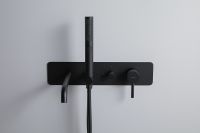 Смеситель для ванны Allen Brau Priority 5.31A05-31 Черный матовый — фото 19, Смеситель для ванны