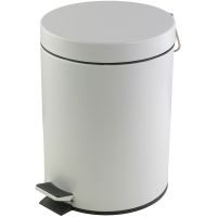Ведро для мусора Veragio Gifortes 32142 Белое матовое — фото 1, Мусорные ведра