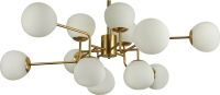 Товар: Люстра Maytoni Modern Erich MOD221-PL-12-G Белая Латунь - фото 6 Люстра Maytoni Modern Erich MOD221-PL-12-G Белая Латунь — фото 6, Люстры