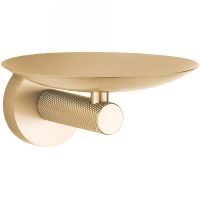 Мыльница Boheme Uno 10973-MG Золото матовое — фото 1, Мыльницы