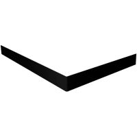 Панель для душевого поддона Ravak Gigant Pro 120х90 XA83GP71010BM Черная матовая — фото 1, Экраны для поддонов