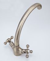 Смеситель для кухни Frap H19-4 Бронза арт-F4219-4 — фото 4, Смесители для кухни