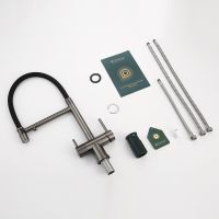 Товар: Смеситель для кухни Splenka S70.63.09 Графит матовый Черный - фото 11 Смеситель для кухни Splenka S70.63.09 Графит матовый Черный — фото 11, Смесители для кухни