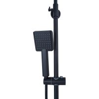 Душевая система Agger Brilliant Черная матовая арт-A0394444 — фото 10, Душевые стойки