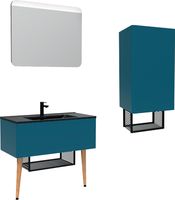 Зеркало Creavit Zeon 90 ZE4001.01.SS с подсветкой Хром — фото 2, Мебель для ванной