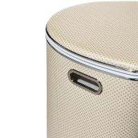 Товар: Корзина для белья Geralis RWH-O Ромб Белая, кант Хром, полукруглая - фото 4 Корзина для белья Geralis RWH-O Ромб Белая, кант Хром, полукруглая — фото 4, Корзины для белья