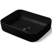 Раковина-чаша Vincea VBS-105MB 50 Черная матовая — фото 1, Раковины накладные