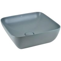 Раковина-чаша AeT Elite Square 42 L602T0R0V0116 Серая матовая — фото 1, Раковины