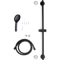 Душевой гарнитур Paffoni Ginevra ZSAL146NO Черный матовый — фото 2, Душевые гарнитуры