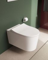 Товар: Унитаз Vitra Nest QuantumFlush 7870B403-0075 подвесной без сиденья - фото 12 Унитаз Vitra Nest QuantumFlush 7870B403-0075 подвесной без сиденья — фото 12, Унитазы