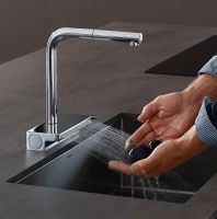 Товар: Смеситель для кухни Hansgrohe Aquno Select M81 73836000 Хром - фото 5 Смеситель для кухни Hansgrohe Aquno Select M81 73836000 Хром — фото 5, Смесители для кухни