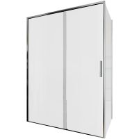 Душевой уголок Aquanet Pleasure Evo AE65-140x80-CT 140x80 324123 профиль Хром стекло прозрачное — фото 1, Душевые уголки