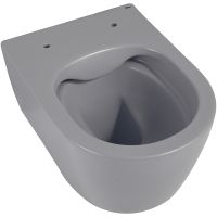 Товар: Унитаз Abber Bequem AC1104MG подвесной Серый матовый с сиденьем Микролифт - фото 4 Унитаз Abber Bequem AC1104MG подвесной Серый матовый с сиденьем Микролифт — фото 4, Подвесные унитазы