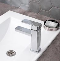 Смеситель для раковины Ростовская Мануфактура Сантехники SL144-001F Хром — фото 3, Смесители