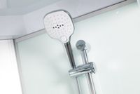 Душевой бокс WeltWasser WW500 Emmer 13555 135x135 10000003290 профиль Хром стекло прозрачное — фото 4, Душевые боксы