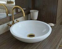 Раковина-чаша Эстет Эстель 42 ФР-00001461 Белая — фото 4, Раковины накладные