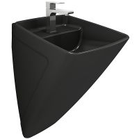 Раковина Bocchi Firenze 47 1082-004-0126 Черная матовая — фото 1, Раковины