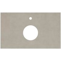 Столешница под раковину Kerama Marazzi Canaletto Про Чементо 80 CN80.DD506920R Бежевая матовая — фото 2, Столешницы под раковину