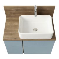 Товар: Тумба под раковину Aquaton Мишель 80 1A256801MIX30 подвесная Дуб рустикальный Фьорд - фото 5 Тумба под раковину Aquaton Мишель 80 1A256801MIX30 подвесная Дуб рустикальный Фьорд — фото 5, Мебель для ванной