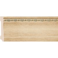 Плинтус Decomaster 195-11 2400x95x15 мм — фото 1, Плинтуса напольные