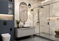 Керамогранит LCM Sandrock полированный 60120SED11P 60х120 см — фото 15, Керамогранит