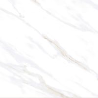 Керамогранит Ceradim Calacatta Clarity Gold белый полированный 80х80 см — фото 3, Керамогранит