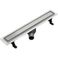 Товар: Душевой лоток Logan L001SL-600 306884 с решеткой Нержавеющая сталь / под плитку - фото 1 Душевой лоток Logan L001SL-600 306884 с решеткой Нержавеющая сталь / под плитку — фото 1, Душевые лотки