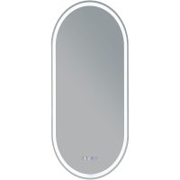 Товар: Зеркало Aquanet Монте 45 288969 с подсветкой Белое матовое с сенсорным выключателем - фото 1 Зеркало Aquanet Монте 45 288969 с подсветкой Белое матовое с сенсорным выключателем — фото 1, Зеркала в ванную комнату