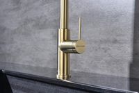 Смеситель для кухни Paulmark Galant Ga213077-SBG Светлое брашированное золото — фото 11, Смесители для кухни