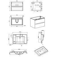 Товар: Тумба с раковиной Parly Spa River 100 River100 10113 подвесная Лилейно-белая - фото 5 Тумба с раковиной Parly Spa River 100 River100 10113 подвесная Лилейно-белая — фото 5, Тумбы с раковиной