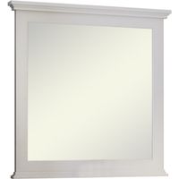 Зеркало Opadiris Палермо 90 Z0000008548 Белое матовое — фото 1, Мебель для ванной