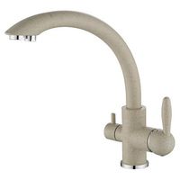 Смеситель для кухни Paulmark Essen Es213001-328 Бежевый — фото 1, Смесители для кухни