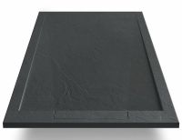 Душевой поддон из искусственного камня Vincea 100x80 VST-4SRL8010A Антрацит — фото 2, Душевые поддоны из искусственного камня